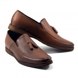 Chaussures - Cuir - Fafnouna - Marron