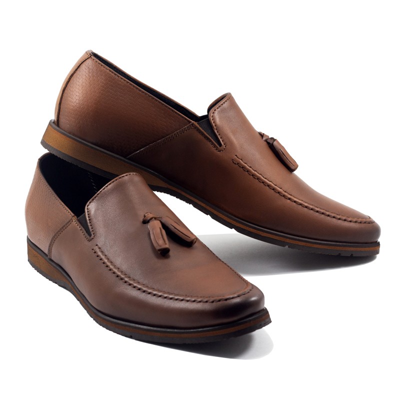 Chaussures - Cuir - Fafnouna - Marron