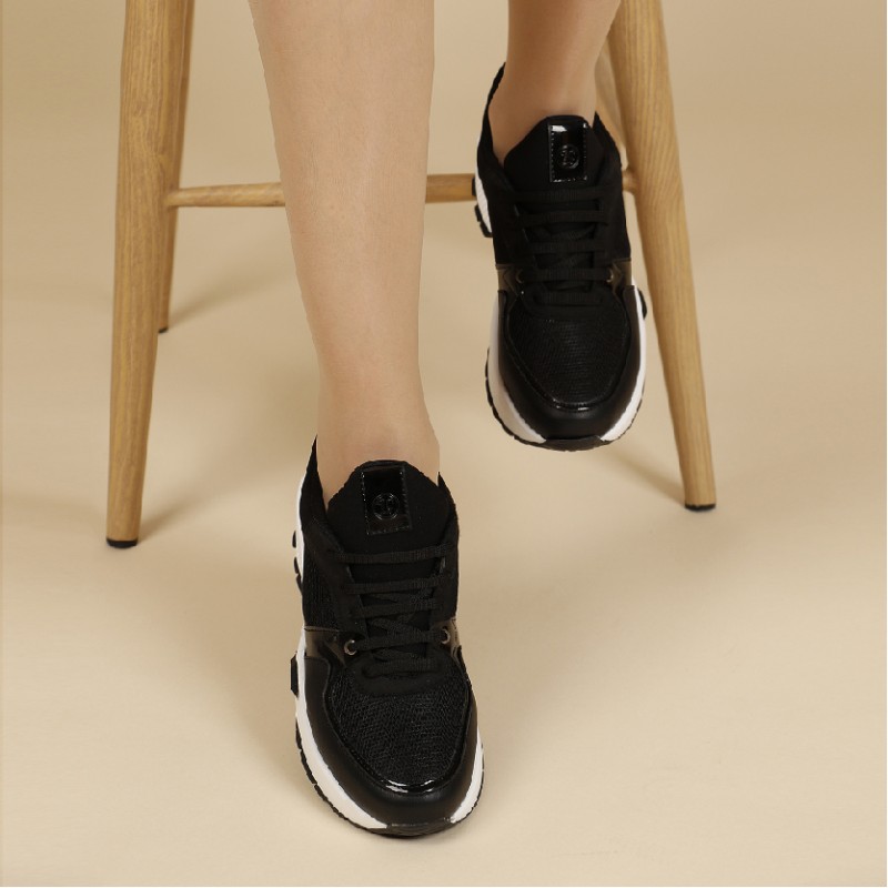 BASKETS FEMME  - LC 439 Noir