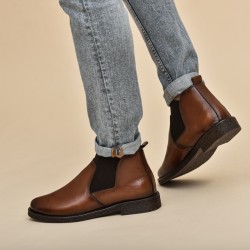 BOOTS - LC F19 - Marron - CUIR