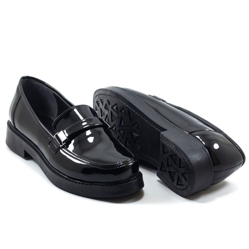 Derbies LC 443 Noir Vernis