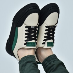 SNEAKERS LC B20 BEIGE NOIR VERT