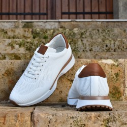 Sneakers LC 335 - Cuir- BLANC