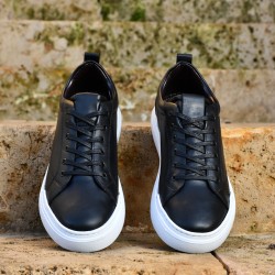 Sneakers LC 377- Cuir- Noir