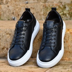 Sneakers LC 377- Cuir- Noir